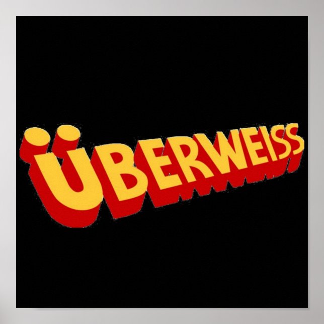Poster Uberweiss lave-linge détergent TV show drôle suppl (Devant)