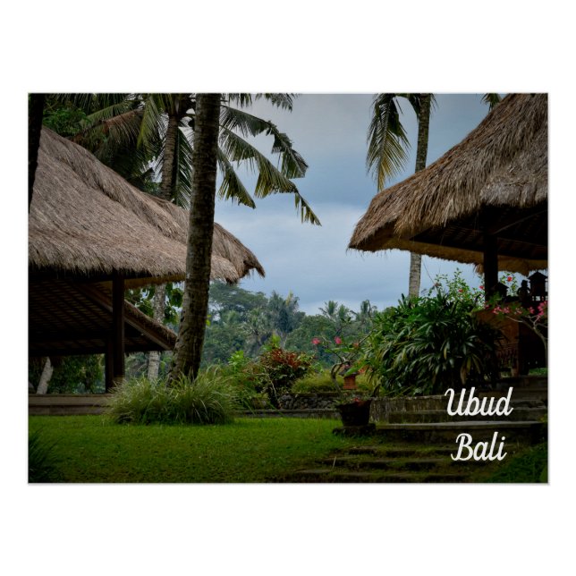 Poster Ubud Travel, Bali Travel (Devant)