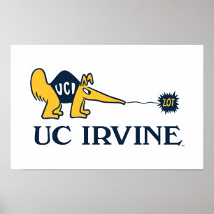 Poster UC Irvine   UCI Anteaters Zot!
