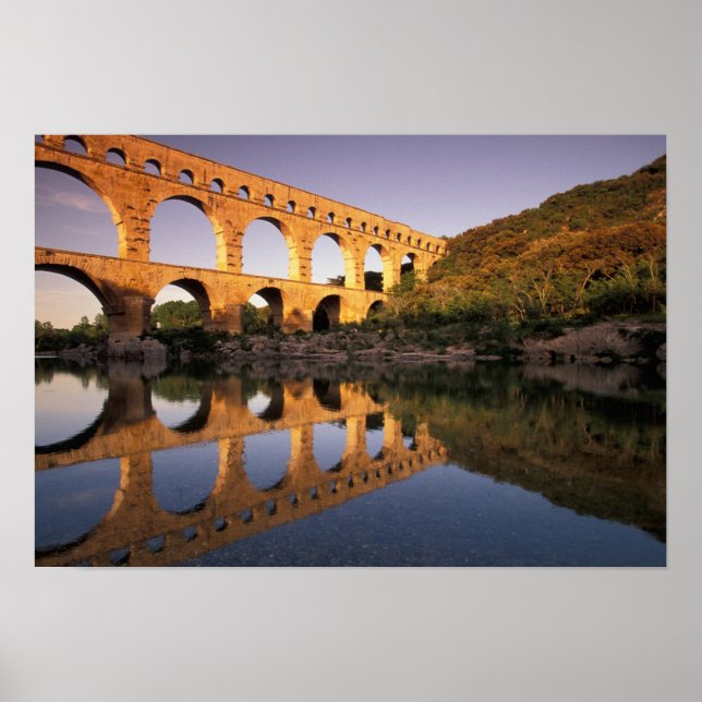 Poster UE, France, Provence, Gard, Pont du Gard. 2 (Devant)