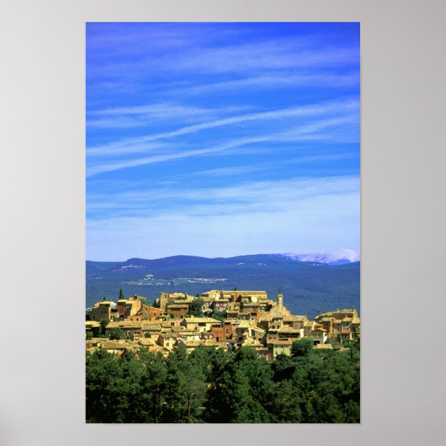 Poster UE, France, Provence, Vaucluse, Roussillon. (Devant)