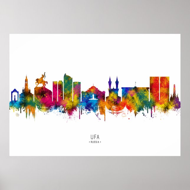 Poster Ufa Russie Toit Terrestre (Devant)