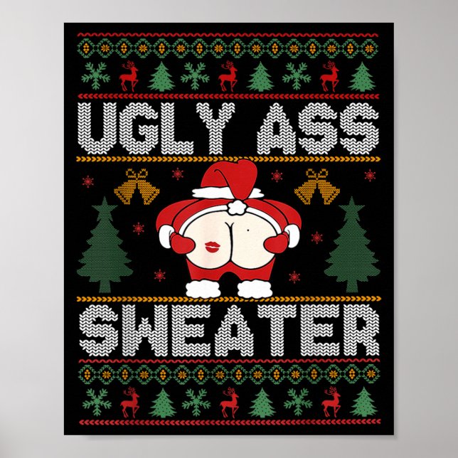 Poster Ugly Sweater Christmas  (Devant)