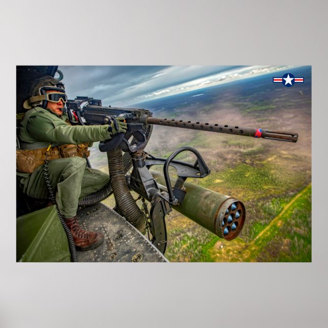 POSTER UH-1Y VENOM GUNNER (Devant)