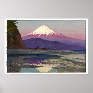 Poster ukiyoe - Yoshida - 08 - Okitsu -