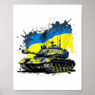 Poster Ukraine - Ici pour rester et n'allant nulle part T