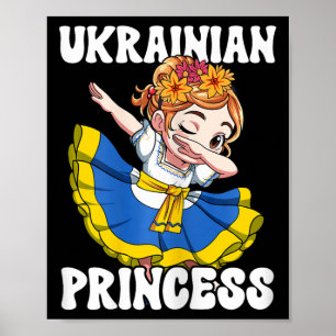 Poster Ukraine Princesse ukrainienne