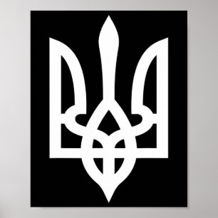 Poster Ukraine Tryzoub 