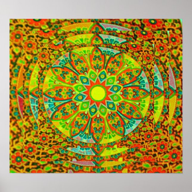 Poster ultime Mandala, petit (Devant)