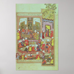 Poster Ulugh Beg rend justice à Khurasan