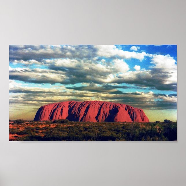 Poster uluru (Devant)