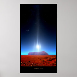 Poster Uluru magique