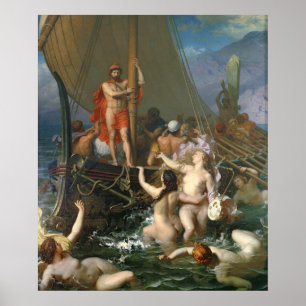 Poster Ulysse et les sirènes