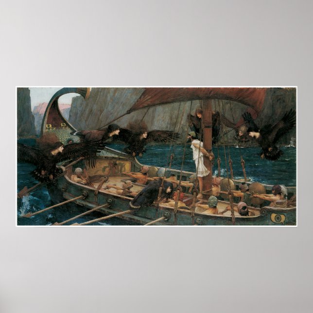 Poster Ulysse et les sirènes (Devant)