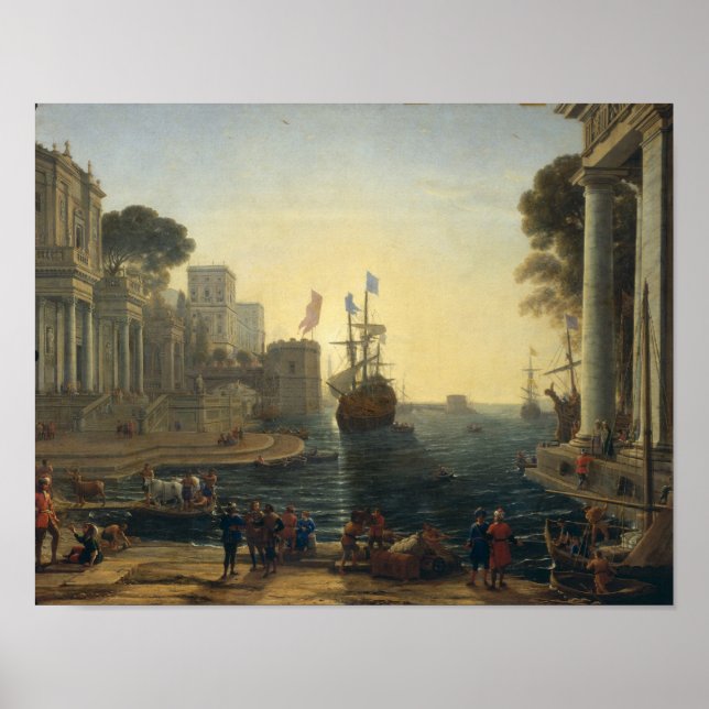 Poster Ulysse retourne Chryseis à son père (Devant)