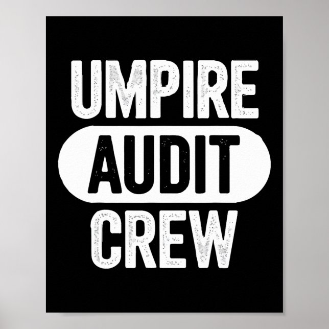 Poster Umpire Audit Crew  (Devant)
