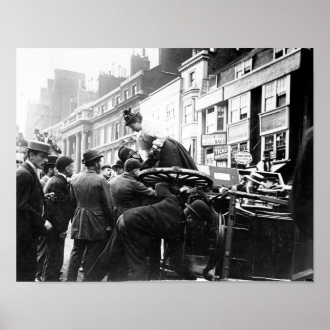Poster Un accident de rue (Devant)