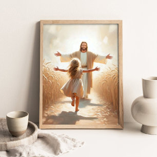 Poster Un acte de foi, Art chrétien, Jésus et l'art de la