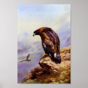 Poster Un aigle d'or