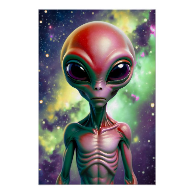 Poster Un alien (Devant)