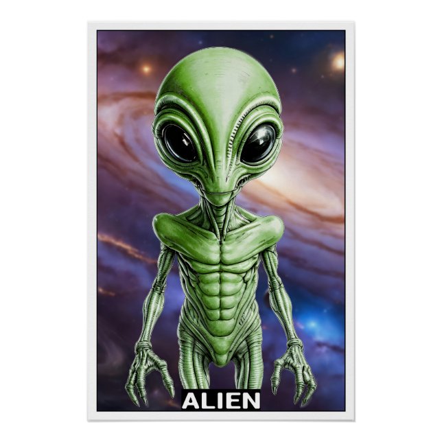 Poster Un alien (Devant)
