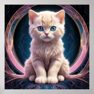 Poster Un Ami Voit Votre Meilleur : La Compassion Kitten