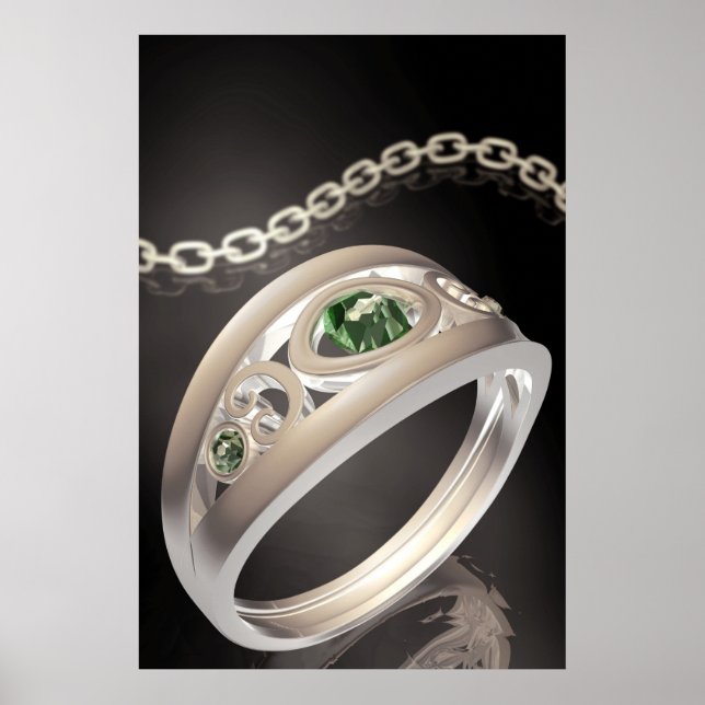 Poster Un anneau d'or (Devant)