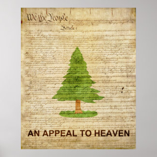 Poster Un appel au drapeau du ciel