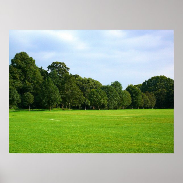 Poster Un après-midi tranquille dans le parc (Devant)
