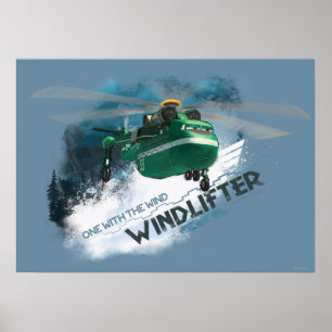 Poster Un Avec Le Graphique Vent
