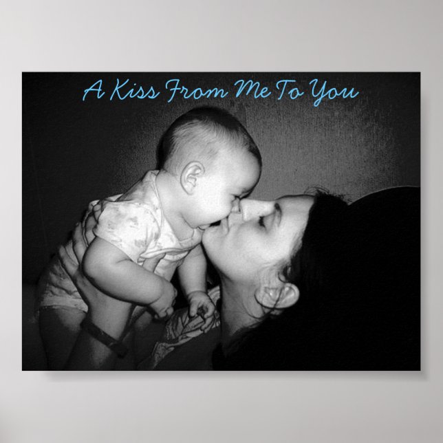 Poster Un Baiser De Moi À Toi (Devant)