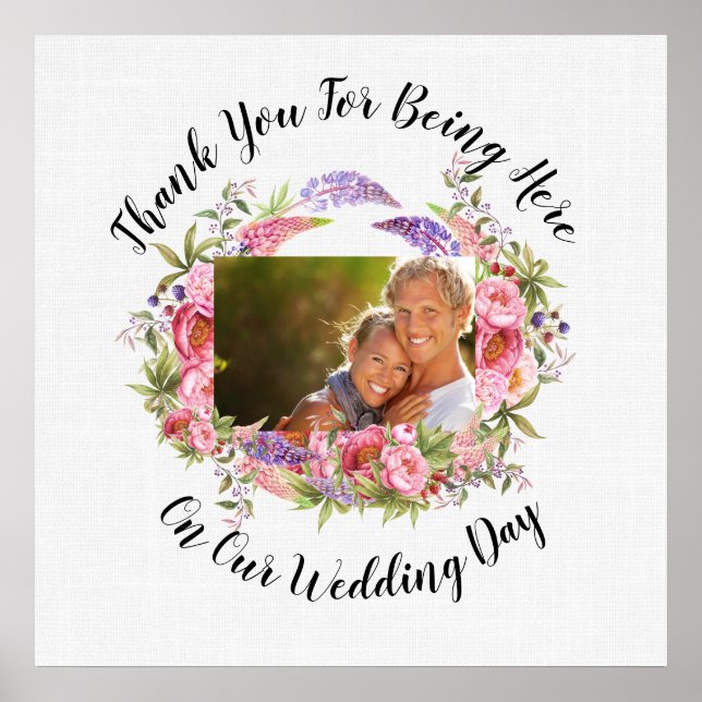 Poster Un Beau Jour Pour Un Mariage - (Devant)