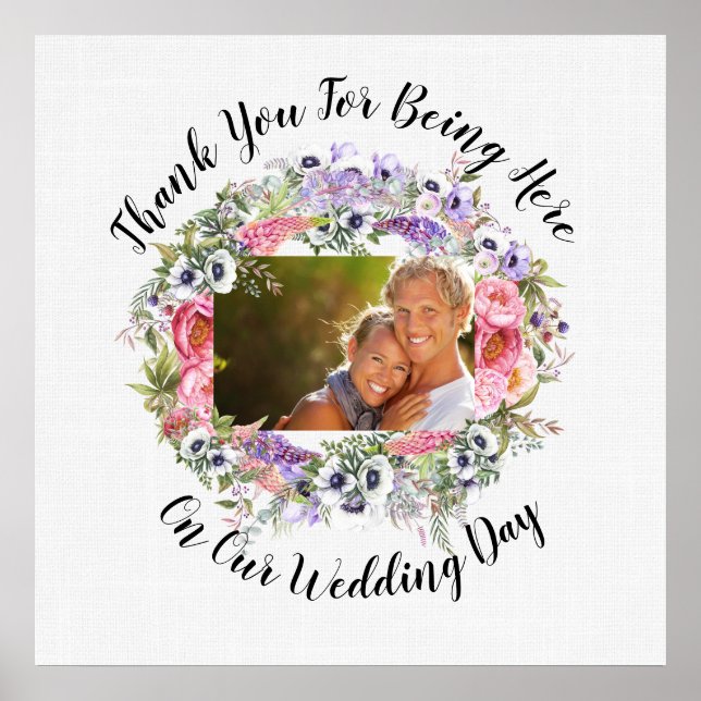 Poster Un Beau Jour Pour Un Mariage - (Devant)