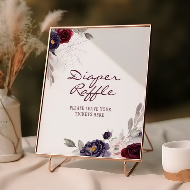 Poster Un Bébé Brûle Le Raffle De Brouillon Halloween (Créateur téléchargé)