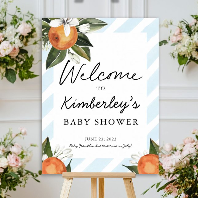 Poster Un bébé doux garçon sur le chemin Clementine Welco (Créateur téléchargé)