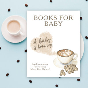 Poster Un bébé est en préparation Livres pour bébé
