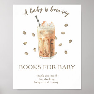Poster Un bébé mijote Livres pour bébé