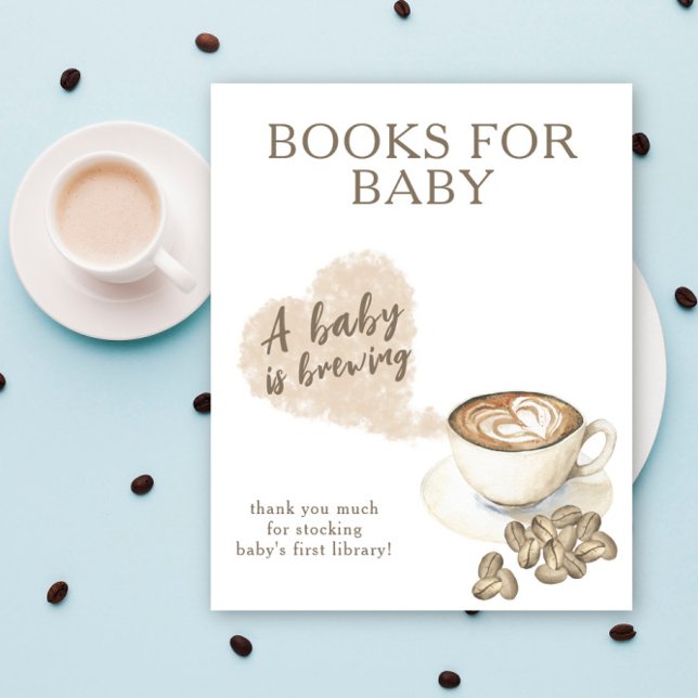 Poster Un bébé prépare des livres pour bébé (Créateur téléchargé)