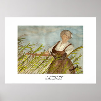 Poster Un bon jour pour récolter