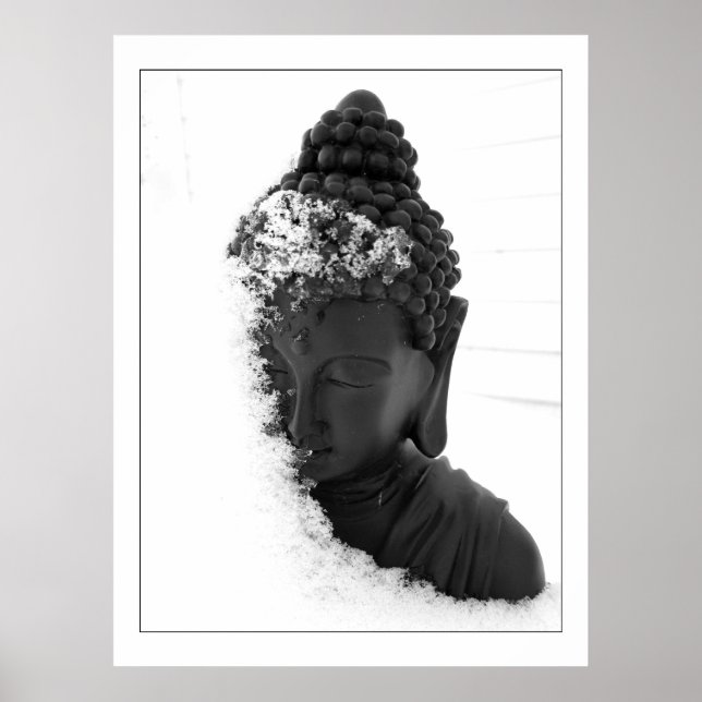 Poster Un bouddha d'hiver (Devant)