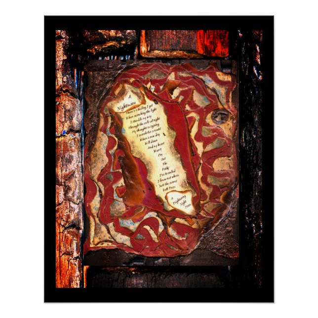 Poster Un cauchemar (Devant)