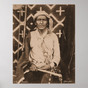 Poster Un chaman - 1879