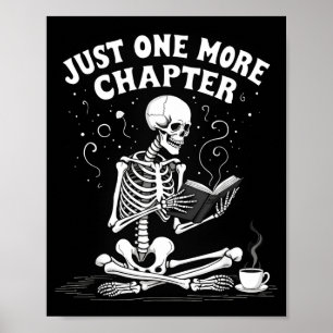 Poster Un chapitre de plus de style littéraire Halloween