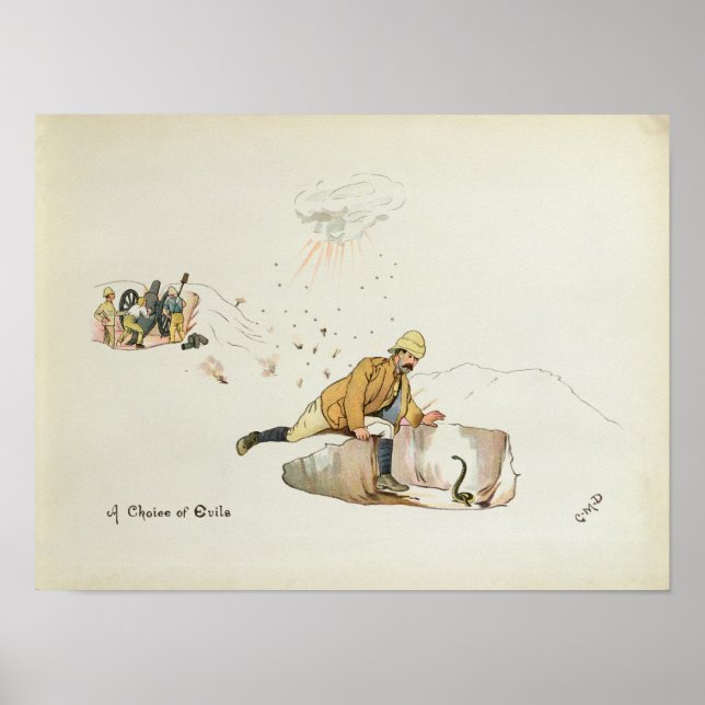 Poster Un choix de maux du Leaguer de (Devant)