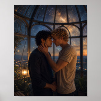 Poster Un ciel à nous | Projet d'art gay