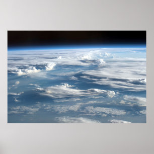 Poster Un ciel nuageux au-dessus du Soudan