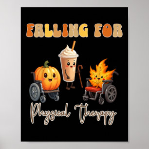 Poster Un Citrouille De Thanksgiving En Défaut De Thérapi