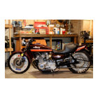 Un classique Kawasaki 1974 Z1 modifié Drag Bike