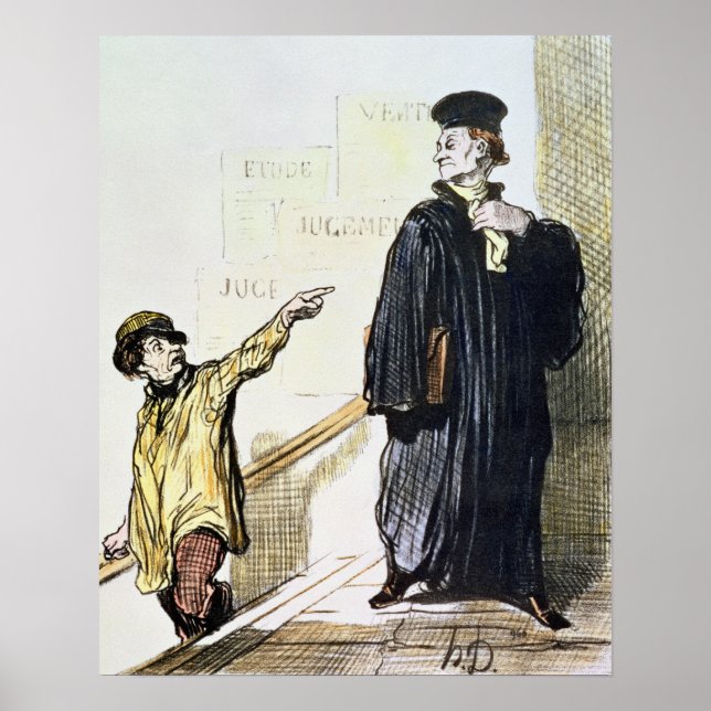 Poster Un client insatisfait (Devant)