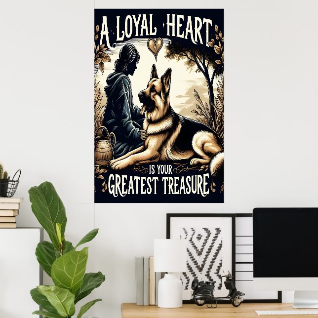 Poster Un Coeur Loyal, Grand Trésor (Bureau à domicile)
